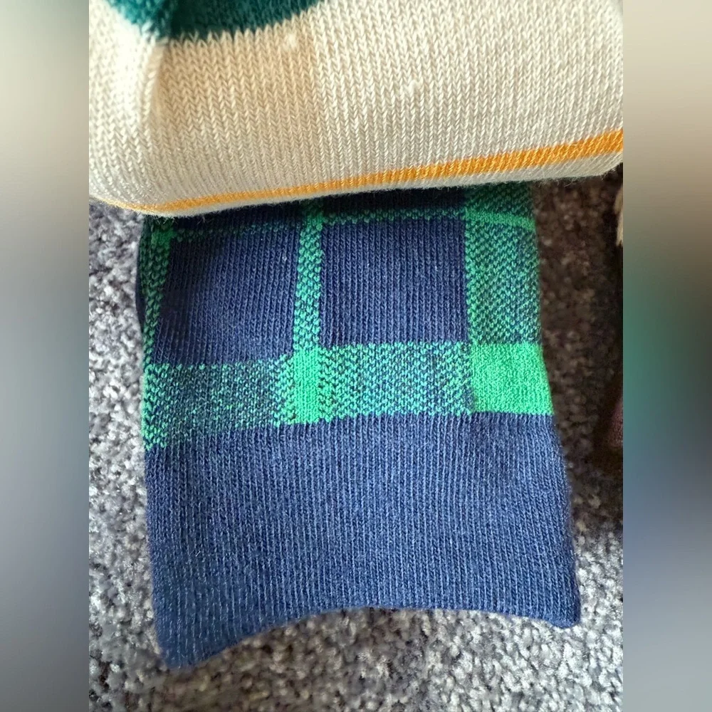 NWT 8 pair Club Room Men's Crew Socks Holiday Christmas Size‎ 8-13
